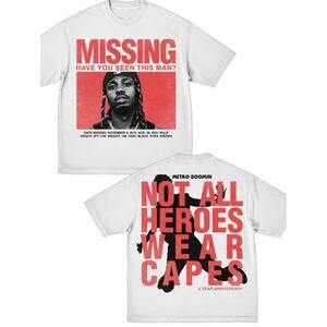 Metro Boomin Not All Heroes Wear Capes Missing Medium Shirt